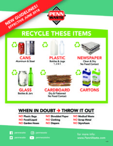 cheltenham township recycling list